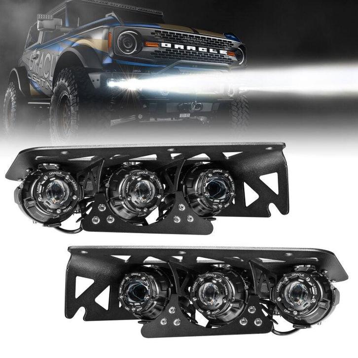 Oracle Lighting 21-24 Ford Bronco Off Road Laser and LED Fog, Auto-onderdelen, Verlichting, Ophalen of Verzenden