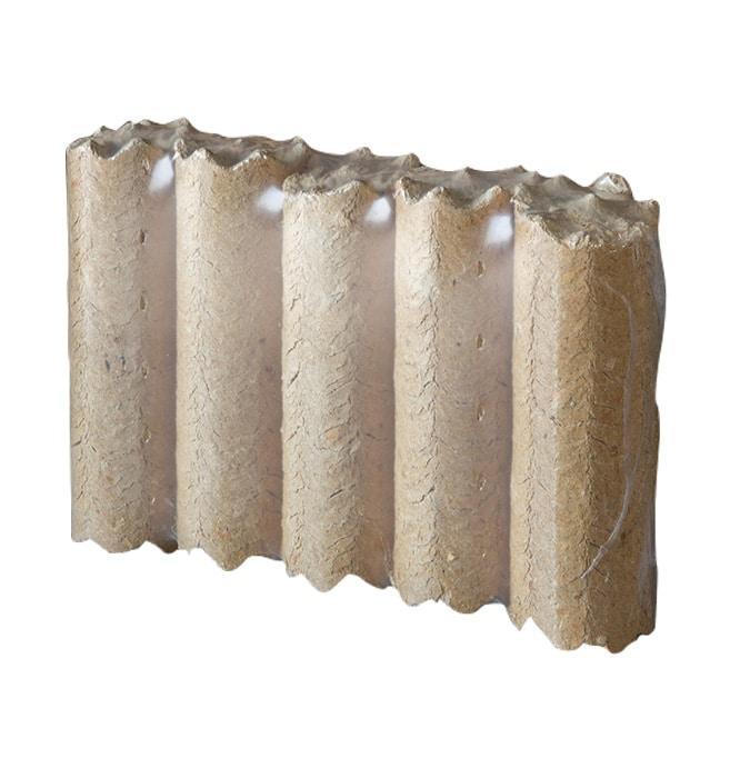 Ronde Briketten (480 kg) | Berken- en dennenhout zaagmix, Tuin en Terras, Haardhout, Blokken, Minder dan 3 m³, Overige houtsoorten