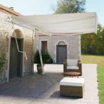 vidaXL Luifel vrijstaand automatisch 600x350 cm crèmekleurig, Verzenden, Nieuw