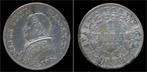1 lire Italy Vatican City 1 lira 1866r zilver, Verzenden