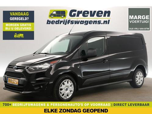 Ford Transit Connect 1.5 TDCI L2H1 Ambiente, Auto's, Bestelauto's, Lease, Handgeschakeld, Financial lease, Diesel, Zwart, Ford