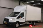 Ford Transit 350 2.0 TDCI BAKWAGEN MEUBELBAK AIRCO EURO 6, Stof, Gebruikt, Euro 6, Wit