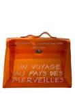 Hermès - Kelly 40 Orange clear bag