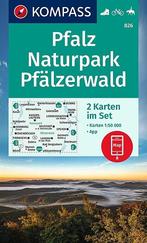 Wandelkaart 826 Pfalz, Naturpark Pfälzerwald, 2 kaarten, Boeken, Atlassen en Landkaarten, Nieuw, Verzenden