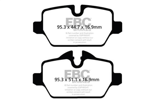 EBC 10+ Mini Countryman 1.6 Cooper Yellowstuff Rear Brake, Auto-onderdelen, Remmen en Aandrijving, Ophalen of Verzenden