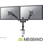 Neomounts DS70-750BL2 Dual Monitor Bureausteun, Computers en Software, Monitoren, Verzenden, Nieuw, Neomounts