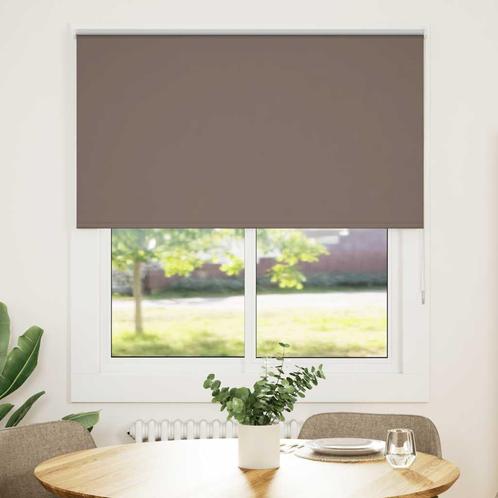 vidaXL Rolgordijn verduisterend koffie 130x150 cm, Huis en Inrichting, Stoffering | Gordijnen en Lamellen, Bruin, Nieuw, Verzenden