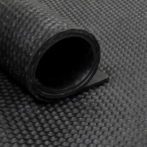 Rubber loper / rubbermat op rol van 16,5 m2 - Hamerslag 8 mm, Doe-het-zelf en Verbouw, Overige Doe-het-zelf en Verbouw, Verzenden