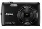 Nikon Coolpix S4300 Digitale Compact Camera - Zwart, Verzenden, Zo goed als nieuw