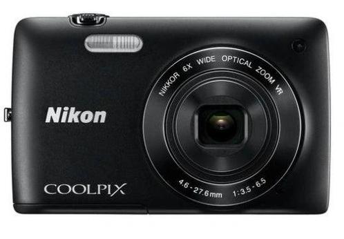 Nikon Coolpix S4300 Digitale Compact Camera - Zwart, Audio, Tv en Foto, Fotocamera's Digitaal, Zo goed als nieuw, Verzenden