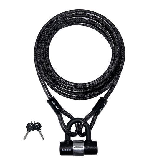 Maxx-Locks Oban Kabelslot - 12mm x 5 Meter, Fietsen en Brommers, Brommers | Toebehoren, Verzenden