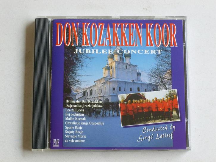 Don Kozakken Koor - Jubilee Concert / Serge Latisef, Cd's en Dvd's, Cd's | Klassiek, Zo goed als nieuw, Verzenden