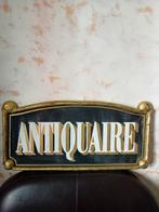 Enseigne Antiquaire - Reclamebord - Hout