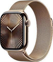 Apple Watch Series 10 42 mm titanium kast goud op Milanees beschikbaar voor biedingen