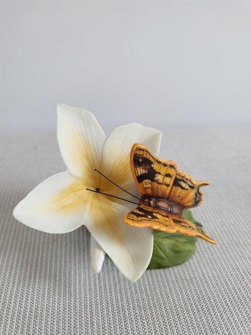 Collectie met dierenthema - Porseleinen beeldje Hypanartia, Antiek en Kunst, Curiosa en Brocante