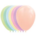 Gekleurde Ballonnen Pastel Macaron 30cm 10st, Verzenden, Nieuw