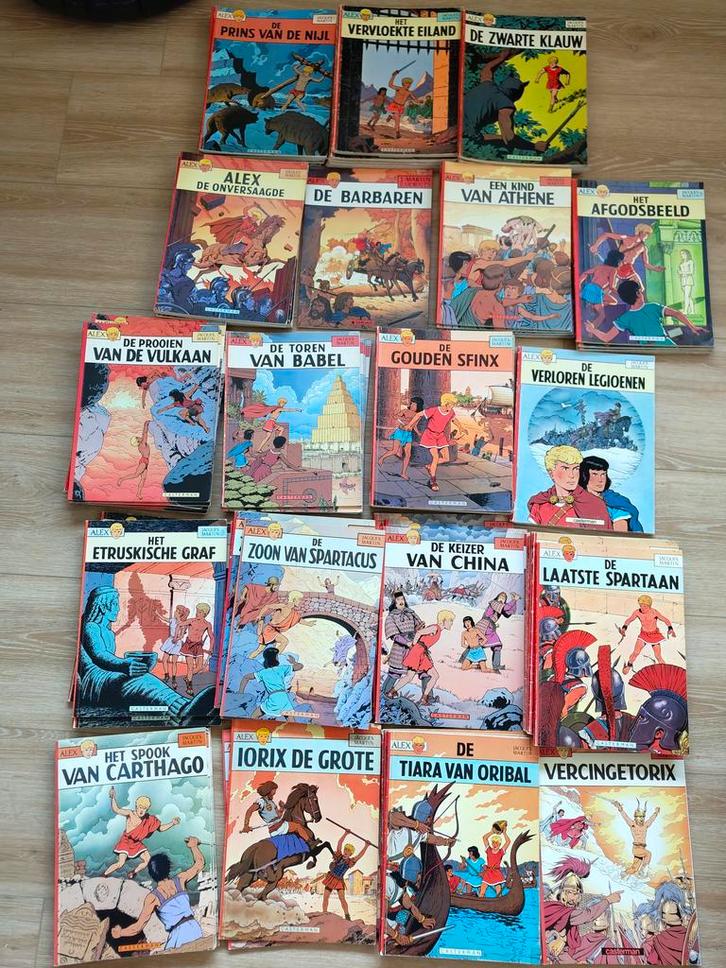 Alex strips - Alex stripboeken - Jacques Martin - te koop, Boeken, Stripboeken, Gelezen, Complete serie of reeks, Verzenden