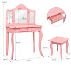 2dekans | Coast - Kaptafel/Bureau Kinderen 2-in-1 (Met, Ophalen of Verzenden, Zo goed als nieuw