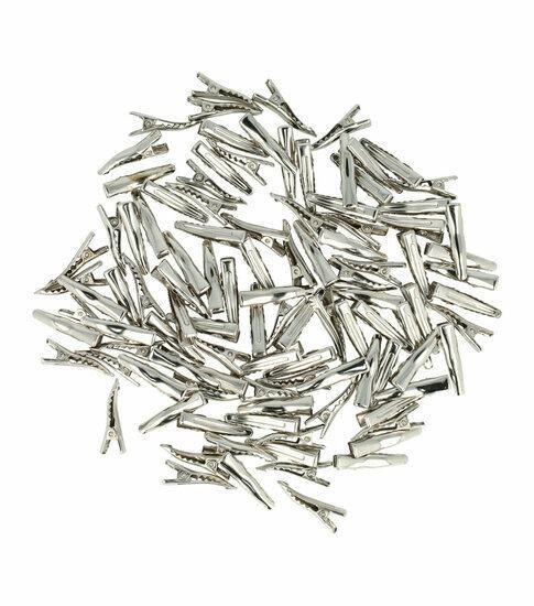 Haarspeld Alligator Gebogen 3cm Zilver 100 Stuks, Sieraden, Tassen en Uiterlijk, Uiterlijk | Haarverzorging, Verzenden