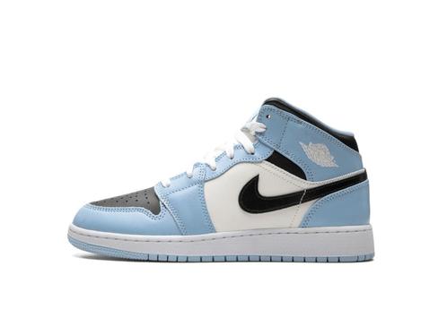 Air Jordan 1 Mid Ice Blue (2022) - Maat 38 EU, Kleding | Heren, Schoenen, Ophalen of Verzenden