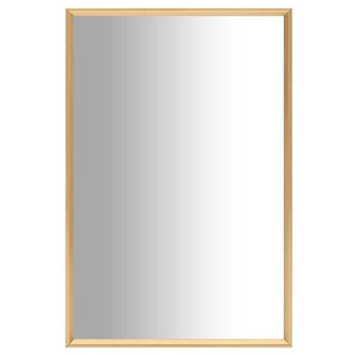vidaXL Spiegel 60x40 cm goudkleurig, Huis en Inrichting, Woonaccessoires | Spiegels, Nieuw, Verzenden