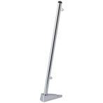 Vlaggenstok Boot 50cm met Houder Verchroomd, Watersport en Boten, Ophalen of Verzenden, Nieuw