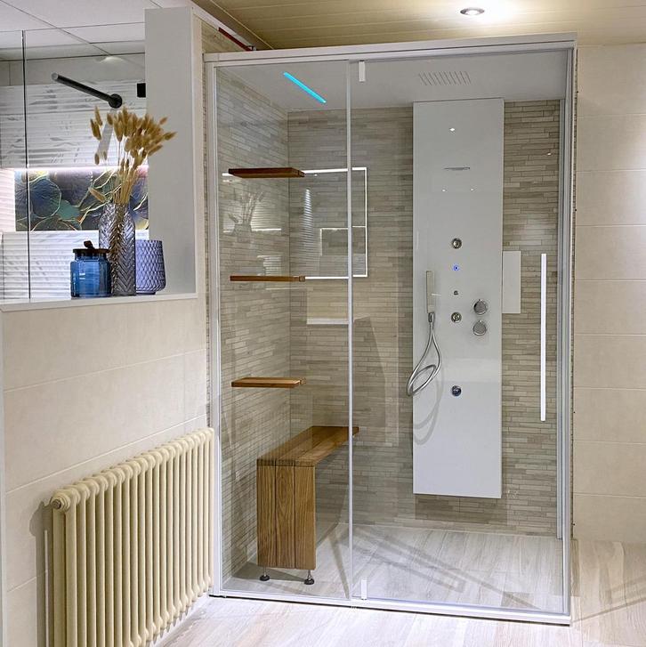 Xenz Megius Zen Hammam stoomcabine, Sport en Fitness, Gezondheidsproducten en Wellness, Overige typen, Nieuw