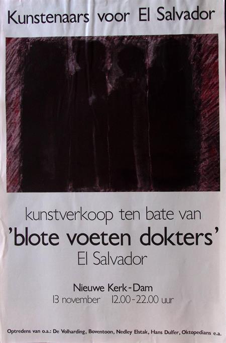 Kunstverkoop ten behoeve van dokters in El Salvador, Verzamelen, Posters, Nieuw, Overige onderwerpen, Met lijst, Verzenden