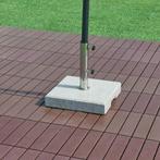Parasolvoet Bomba parasolhouder graniet vierkant 38x38x6,5 c, Verzenden, Nieuw