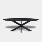 Tafel Ovaal Eikenhout  Matrix  200x100, Huis en Inrichting, Tafels | Eettafels, Nieuw