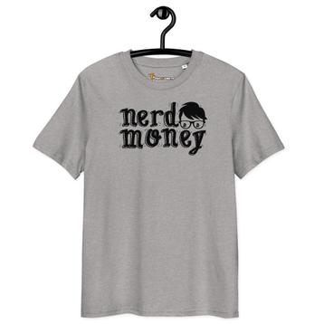 Bitcoin t-shirt - Nerd Money - 100% Biologisch Katoen