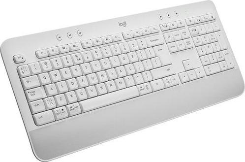 Logitech Draadloos Toetsenbord - US QWERTY - Off White Signa, Computers en Software, Toetsenborden, Nieuw, Verzenden