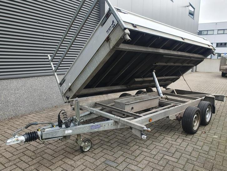 Henra 3500KG 3 zijdige elektrische kipper 4x2 super5, Auto diversen, Aanhangers en Bagagewagens, Gebruikt, Ophalen