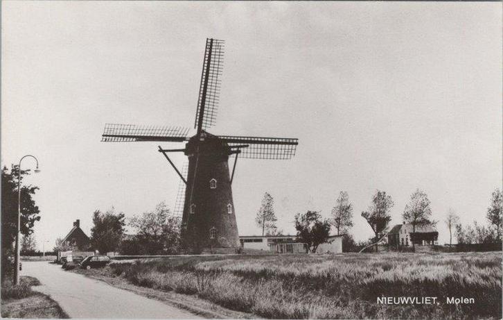 NIEUWVLIET - Molen, Verzamelen, Ansichtkaarten | Nederland, Verzenden