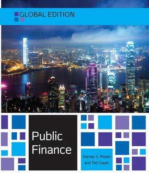 Public Finance 9780077154691 Ted Gayer, Boeken, Studieboeken en Cursussen, Gelezen, Verzenden