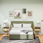 TRUUSK Set van 2 Zwevende Nachtkastjes - Met Lade en Open Pl, Verzenden, Nieuw