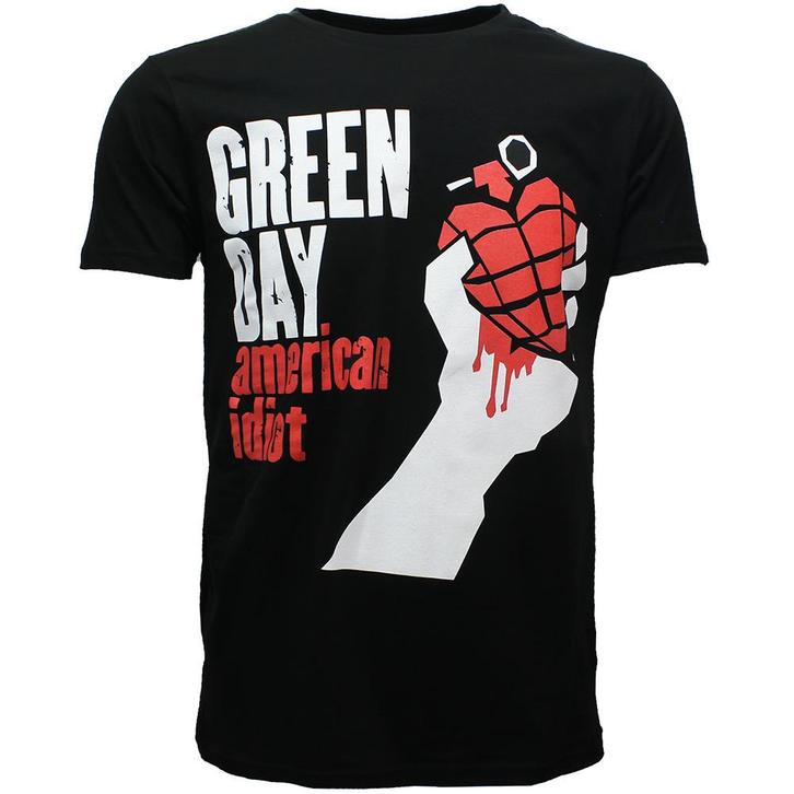 Green Day American Idiot Band T-Shirt, Kleding | Heren, T-shirts, Verzenden
