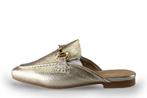 Instappers in maat 37 Goud | 10% extra korting, Kleding | Dames, Overige kleuren, Verzenden, Instappers, Zo goed als nieuw