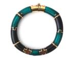 Een 18 krt. gouden armband, Spritzer en Fuhrman, Gebruikt