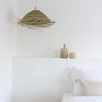 Rieten lampenkap | zeegras | Vintage lampenkap | Ibiza style, Boho style, Ibiza style, Landelijk, Beige, Nieuw, Ophalen of Verzenden