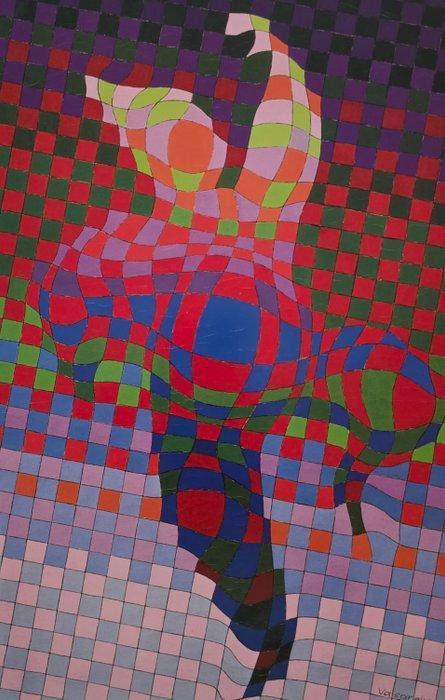 Victor Vasarely (1906-1997) - Harlequin, 1936 - 1952, Antiek en Kunst, Antiek | Overige Antiek