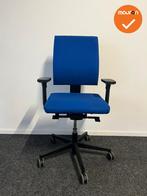 Sedus - YA-100 - Bureaustoel - Blauwe stoffering - Zwart voe, Werkplek, Stoel, Gebruikt, Ophalen of Verzenden