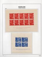 Nederland 1942/2001 - Verzameling vellelletjes / blokjes. -, Gestempeld