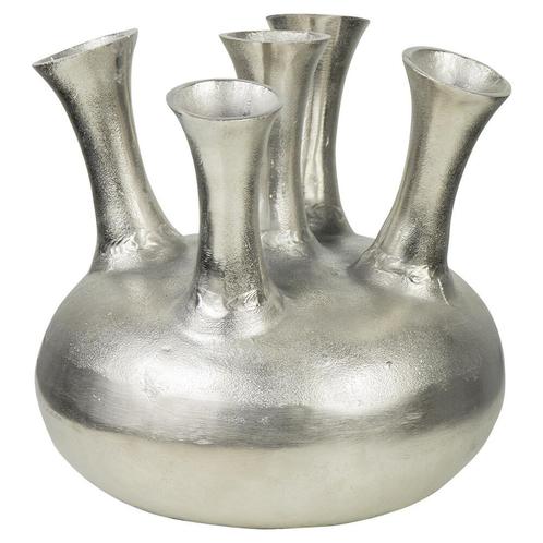 Tulpen vaas zilver 32cm*, Huis en Inrichting, Woonaccessoires | Overige, Verzenden