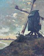 Frans Van Genesen (1887-1961) - Landschap met molen