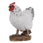Staande kippen - Wit - Huis en tuindecoratie    - Buiten, Verzenden