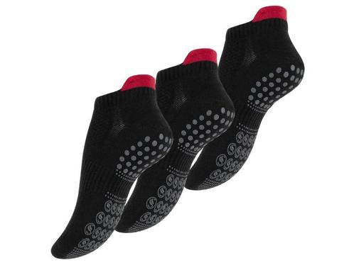 3 Paar STARK SOUL® Yoga sokken met antislipzool - Zwart, Kleding | Heren, Sokken en Kousen, Verzenden