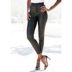 Lascana Imitatieleren broek met zichtbare, Kleding | Dames, Broeken en Pantalons, Verzenden, Nieuw