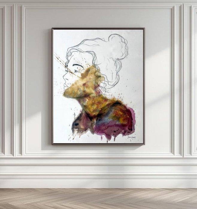 Serena Grassetti - Assenza #3, Antiek en Kunst, Kunst | Schilderijen | Modern