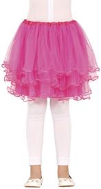 Fuchsia Tutu Meisje Ruches 30cm, Verzenden, Nieuw